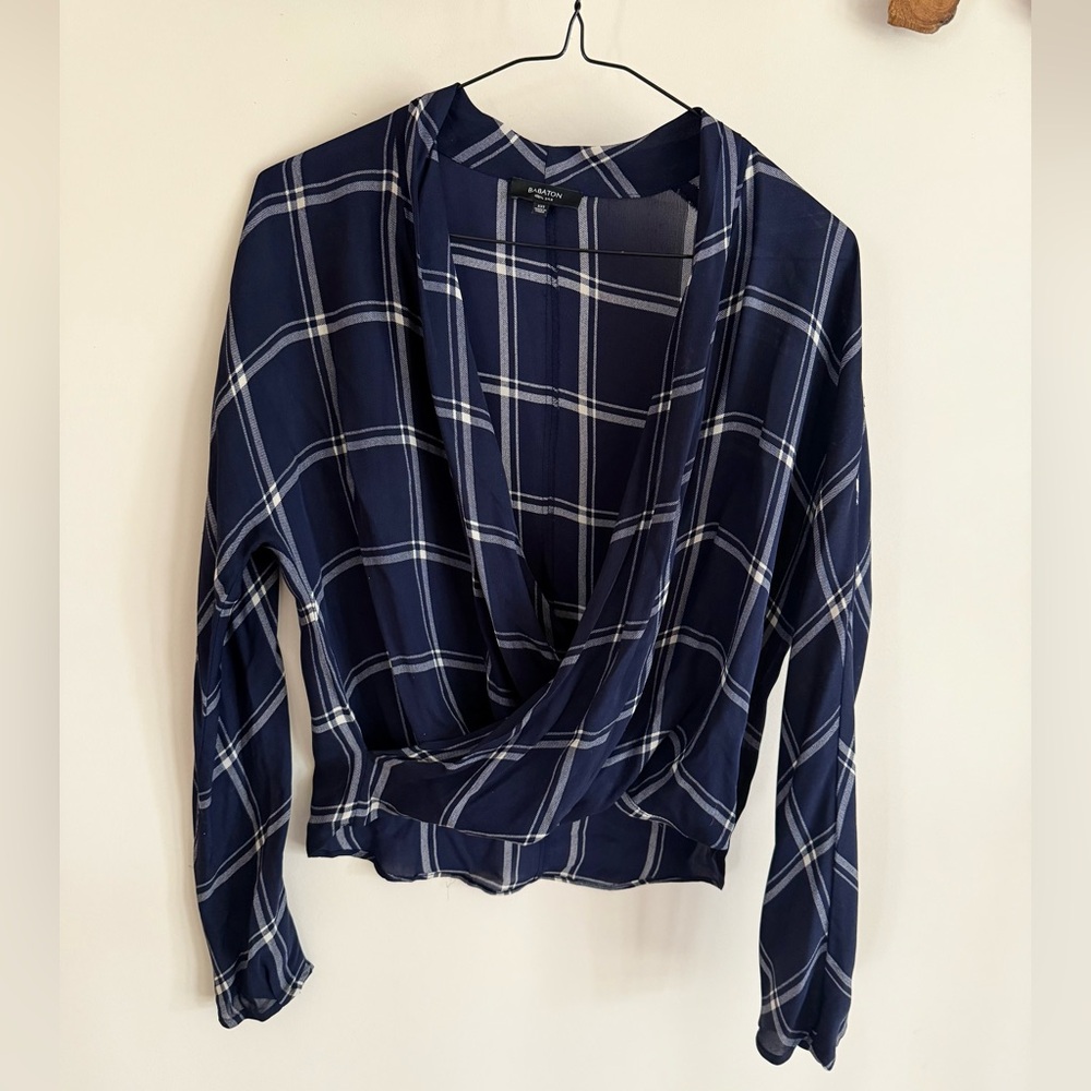 Aritzia Babaton 100% Silk Blouse